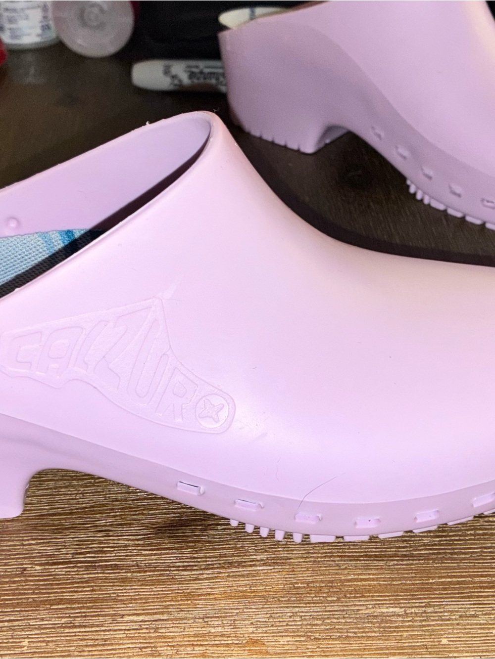 Calzuro’s Work Clog in Light Lavender